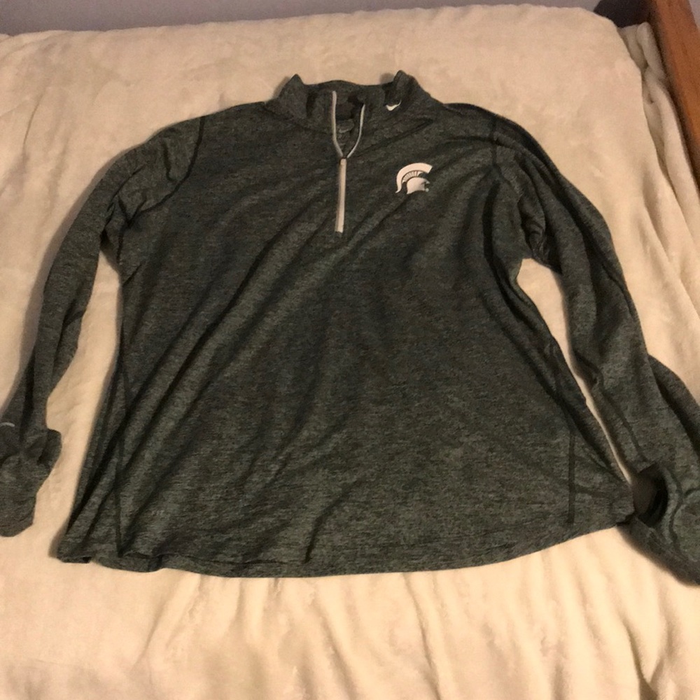 Michigan State Nike 1/4 zip